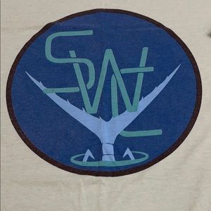SWC Skinny Water Culture T-Shirt, Green, XXL, EUC